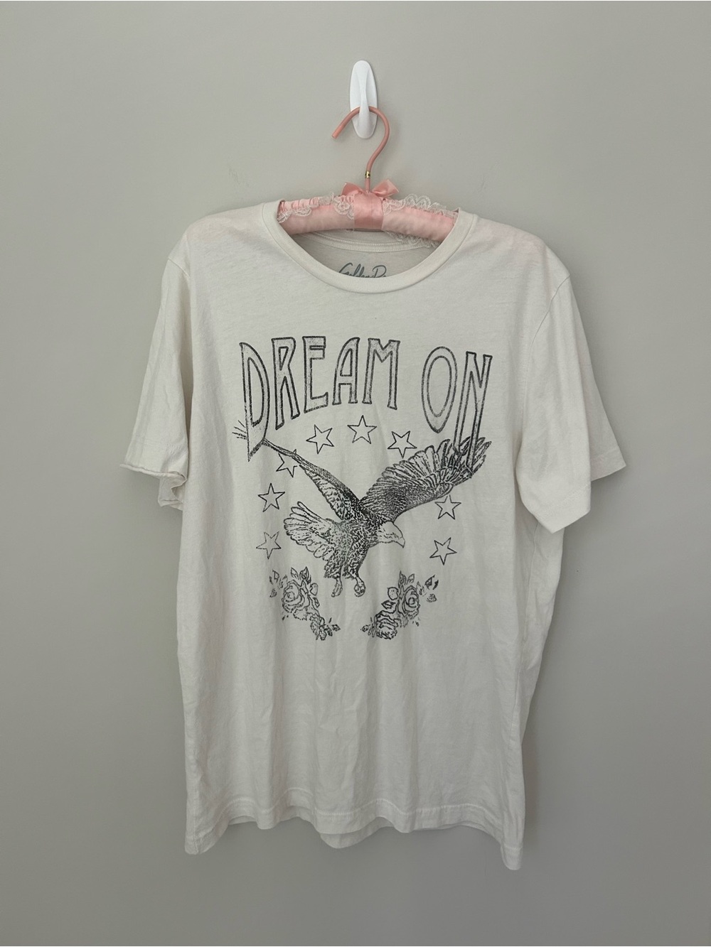 Dream On Graphic Tee - White